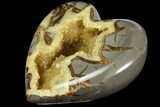 D Utah Septarian Heart - Beautiful Crystals #167866-3